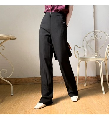 Black high-waisted s...