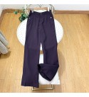 Plum high-waisted 8/10 suit pants