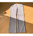 Silver thread soft suit pants